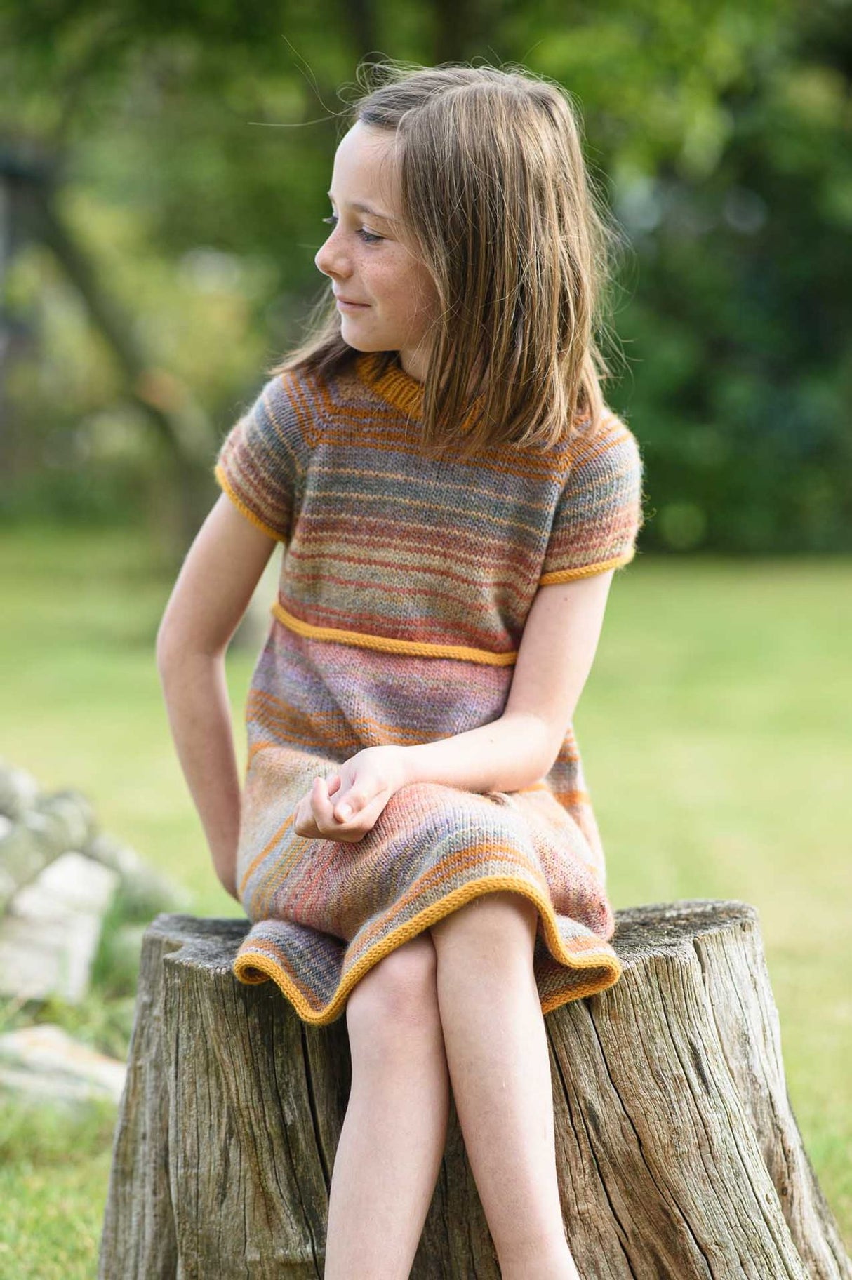 Lavendel Kleid Anleitungen