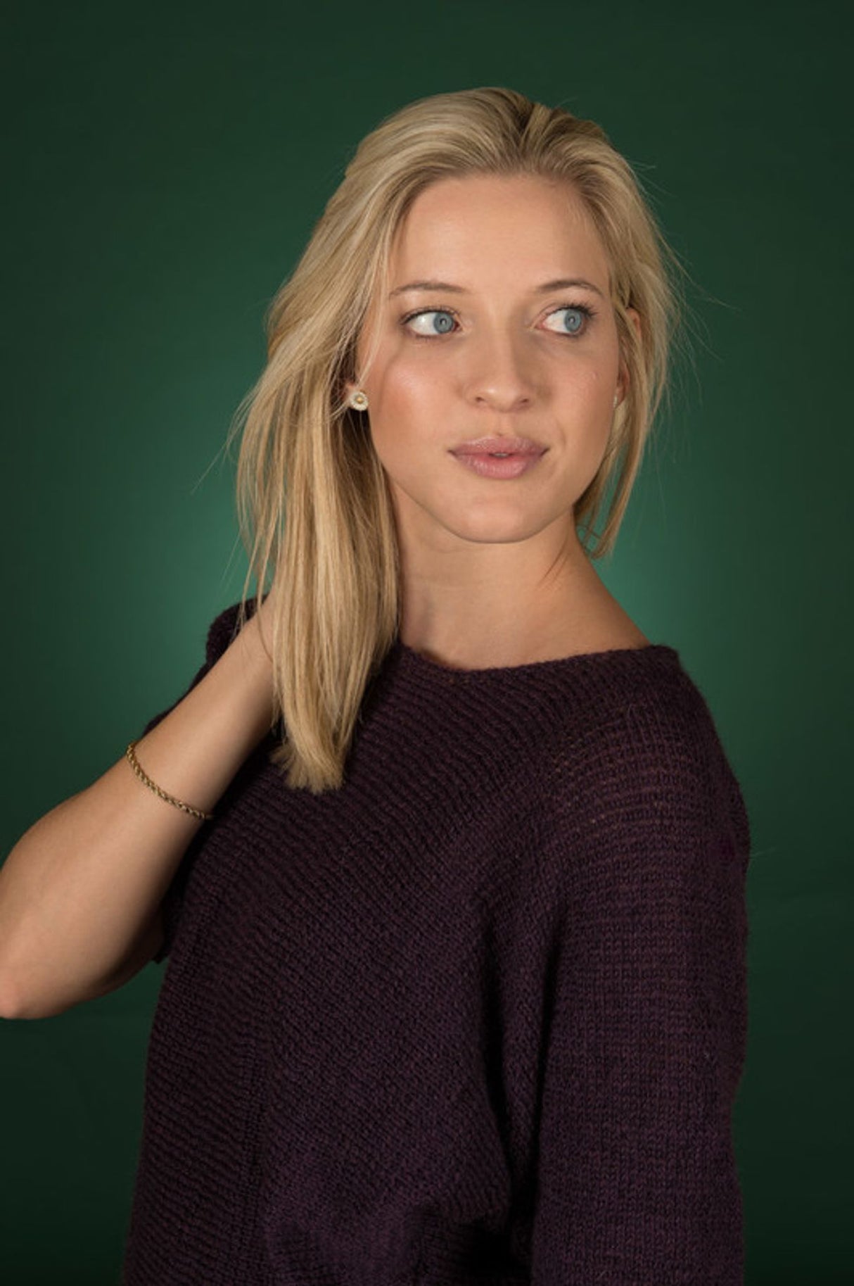 Bluse überdrosselt