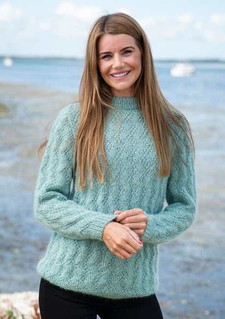 Pullover mit RET und Wranged Muster