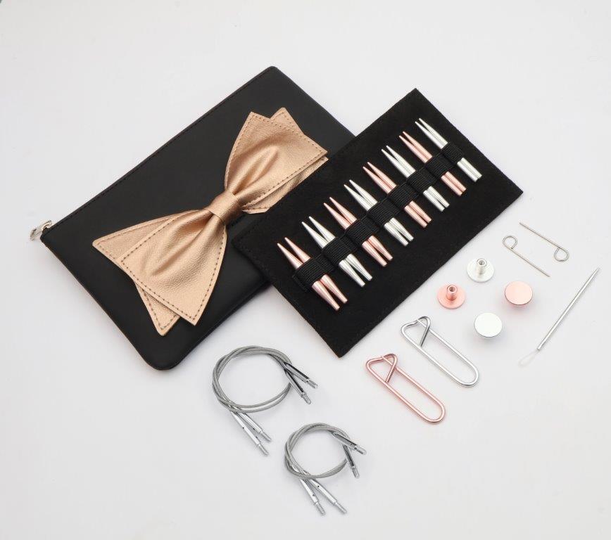 Muttertags-Set - Mini Bouquet Austauschbares Rundstricknadel-Set Aluminium 3,00-6,00 mm