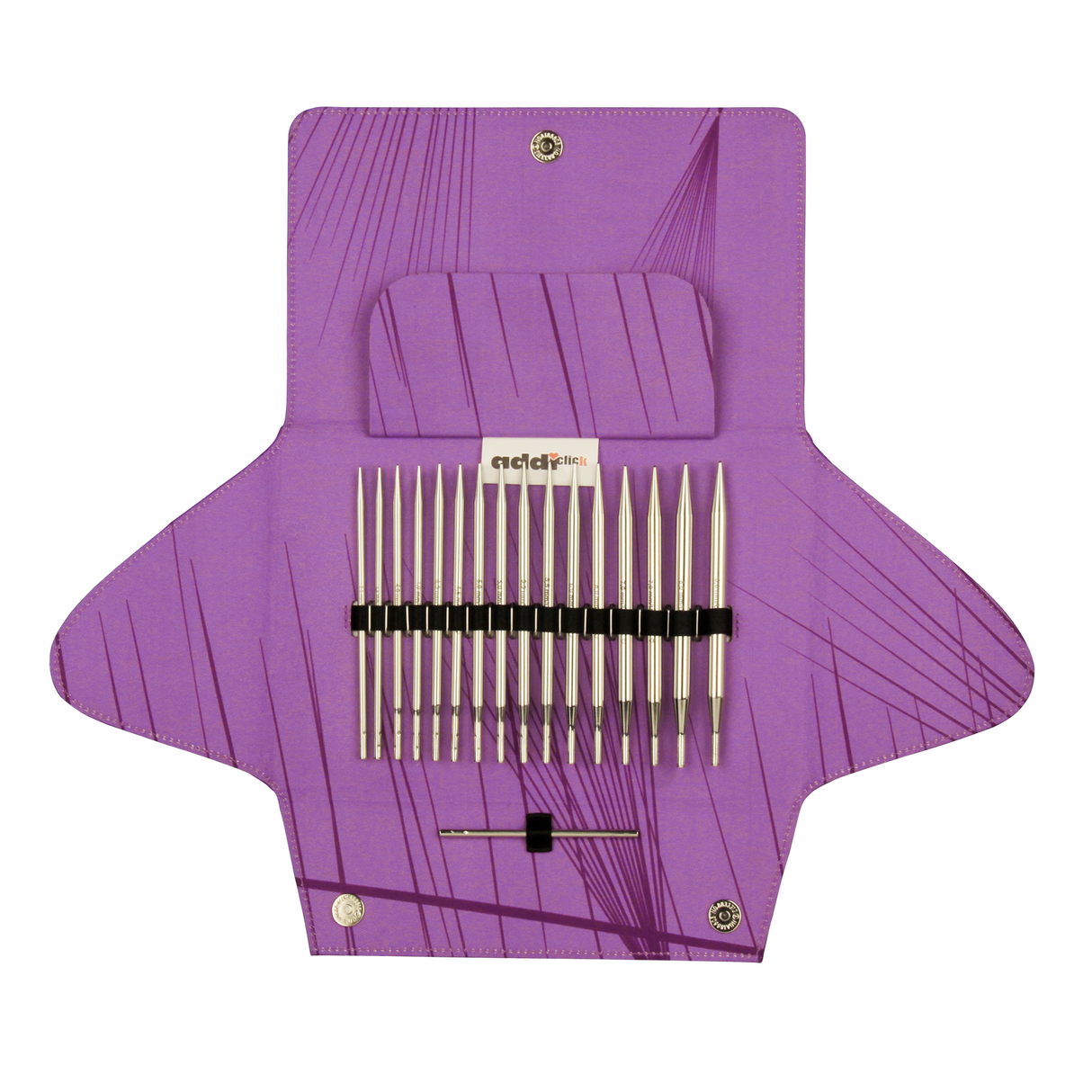 ADDI Click Lace Austauschbares Rundstricknadelset 3,50-8,00mm Lang