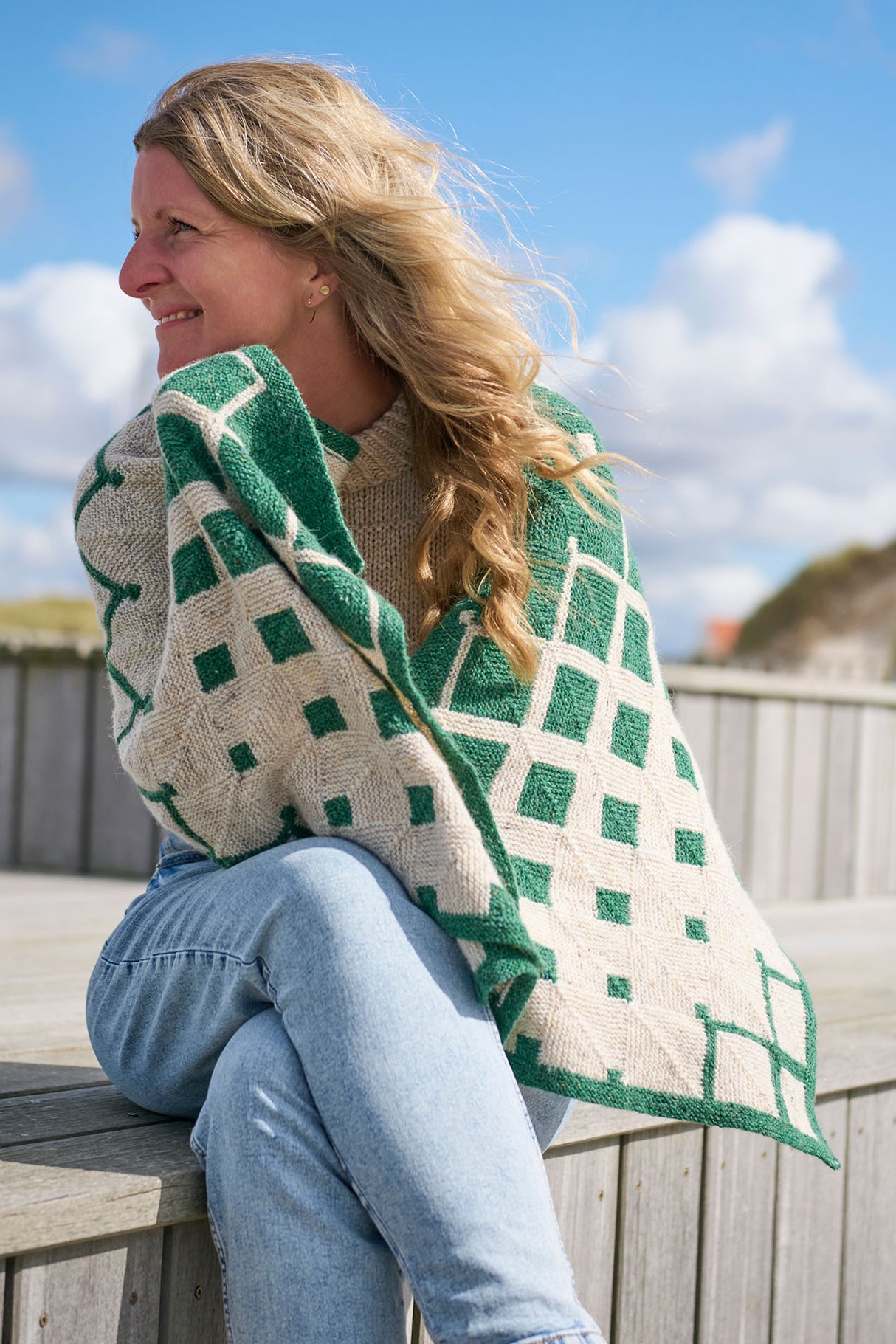 Brændenælde tørklæde