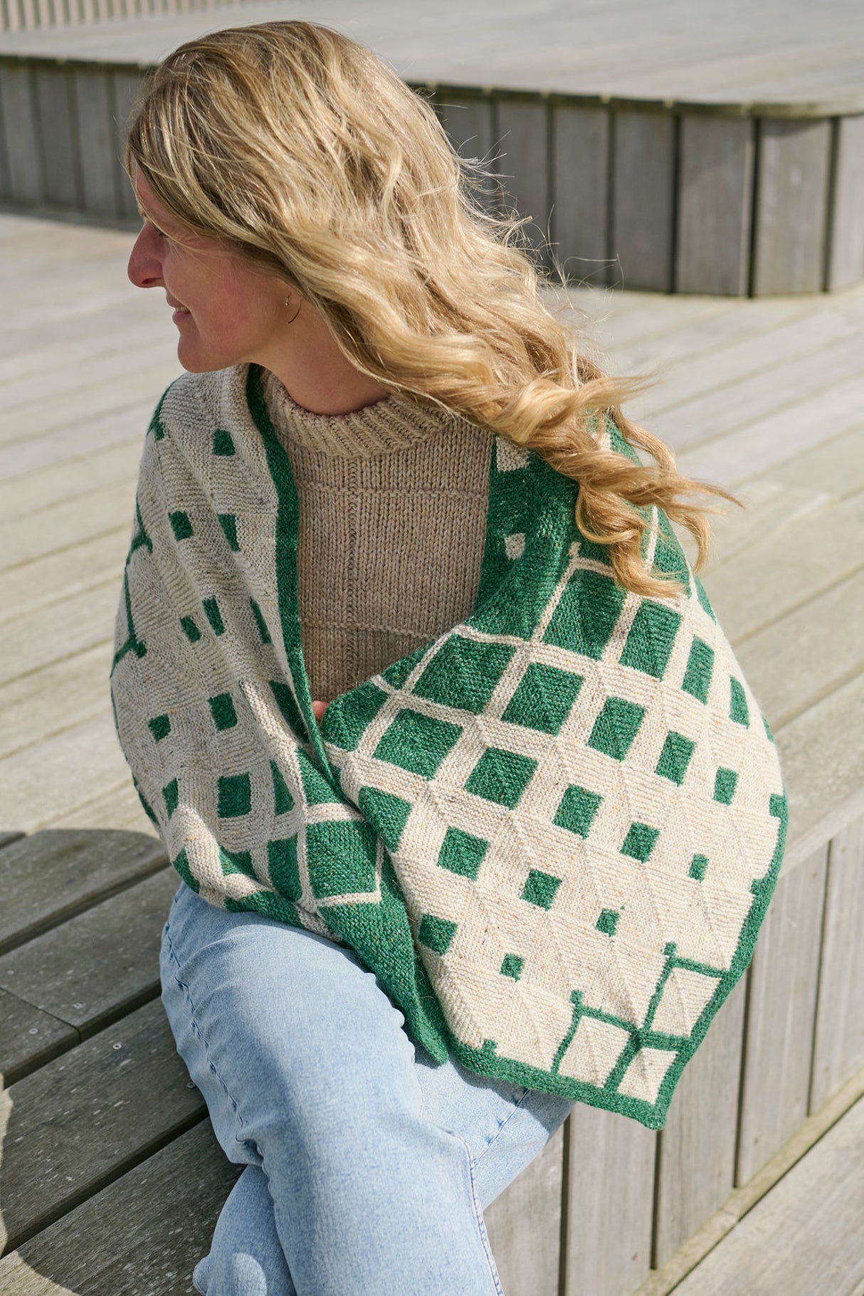 Brændenælde tørklæde