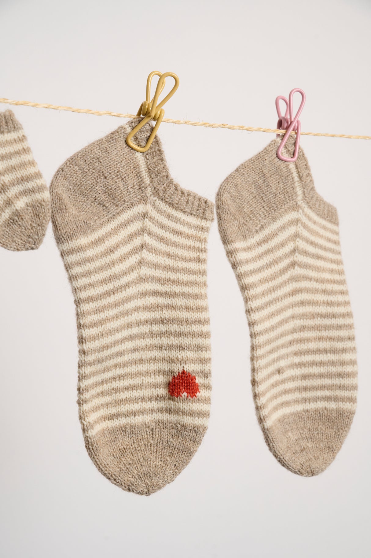 FRS4 Sneaker-Socken 'Ringelherz'