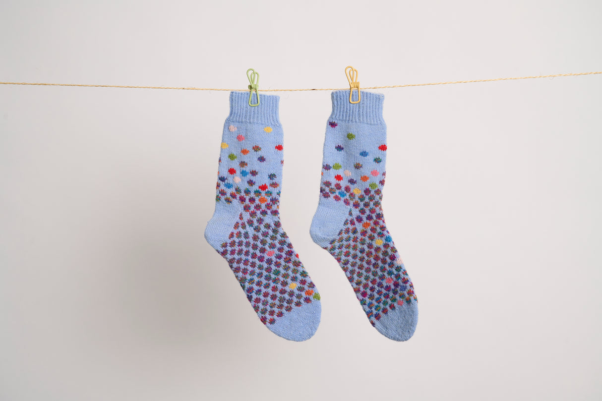 FRS6 Fröhliche Konfetti-Socken