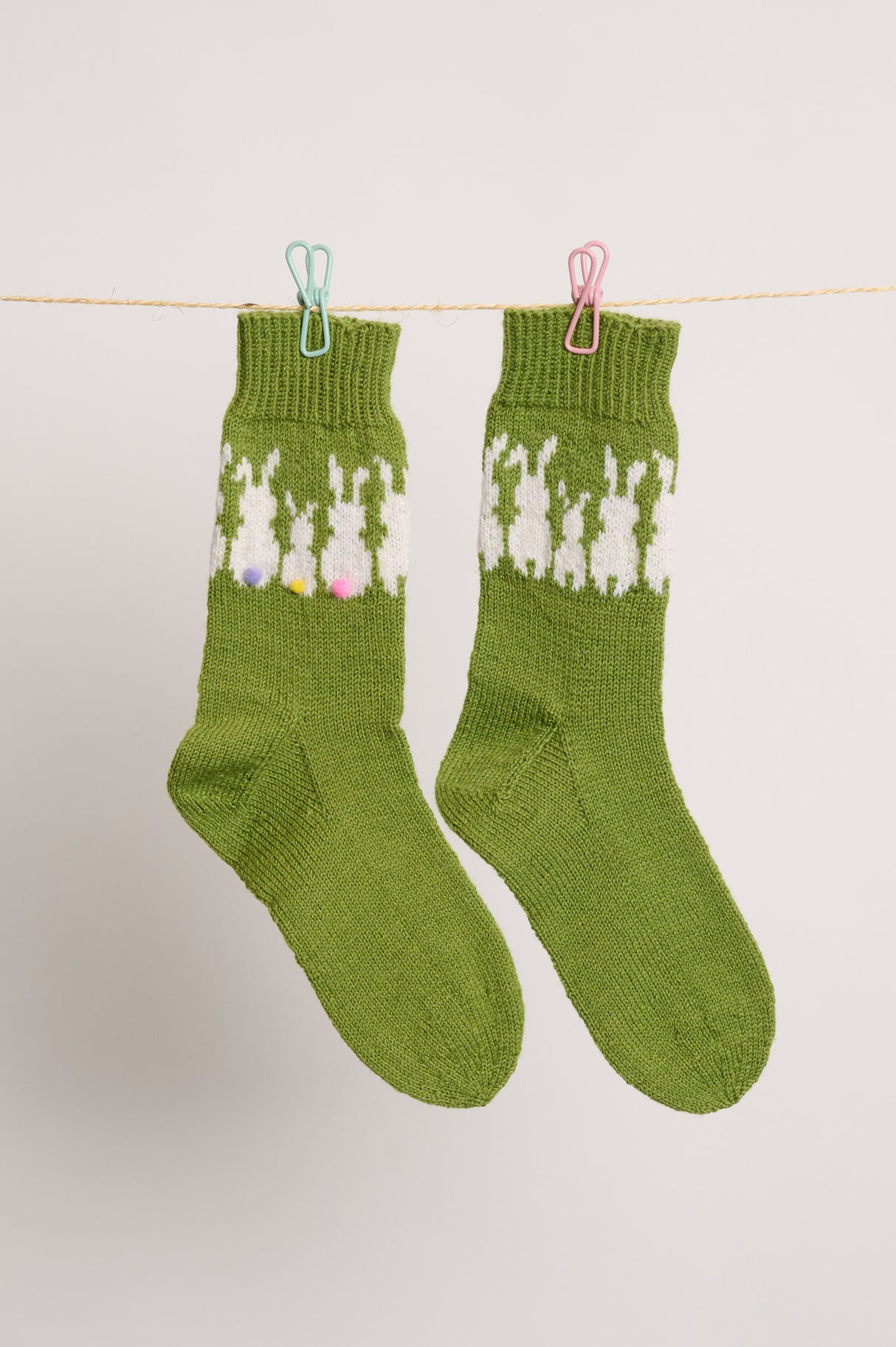 FRS1 Stricksocken Familie Bommel