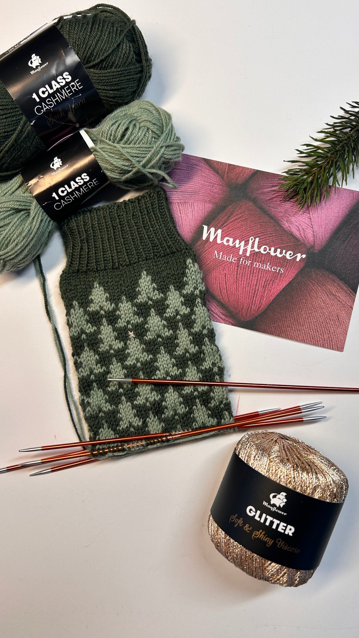 FRS11 Stricksocken 'O Tannenbaum'