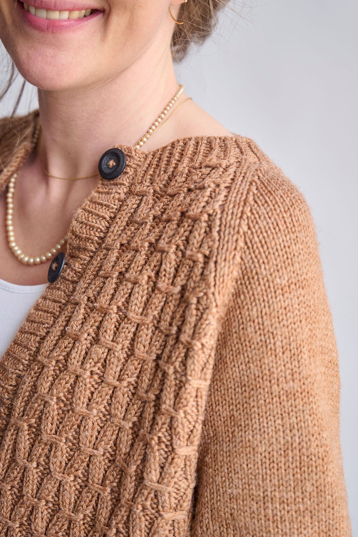 Klassisk smock cardigan