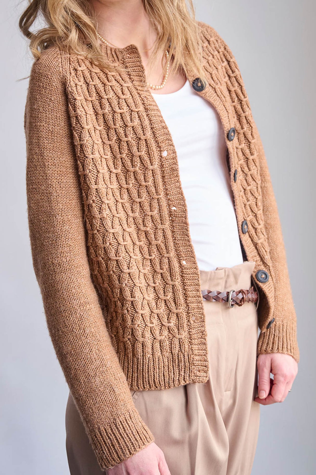 Klassisk smock cardigan