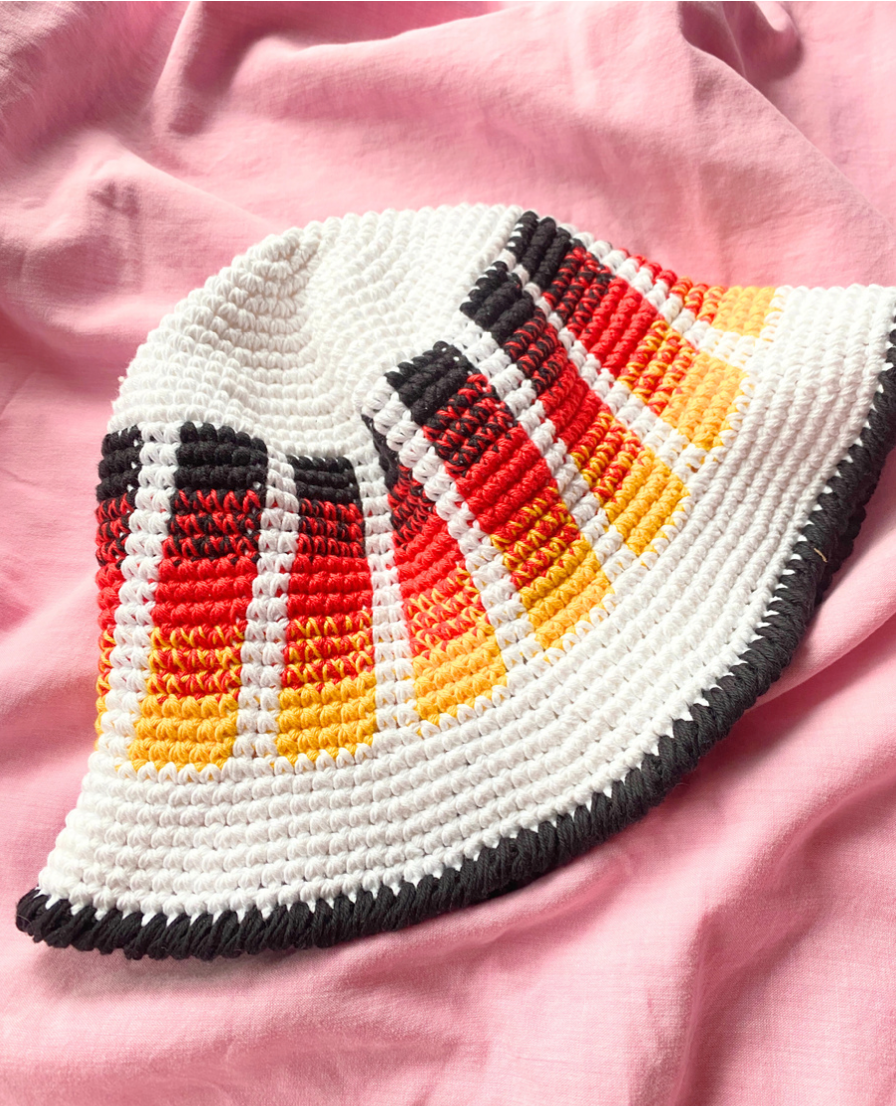 Deutschland Bucket Hat Anleitung
