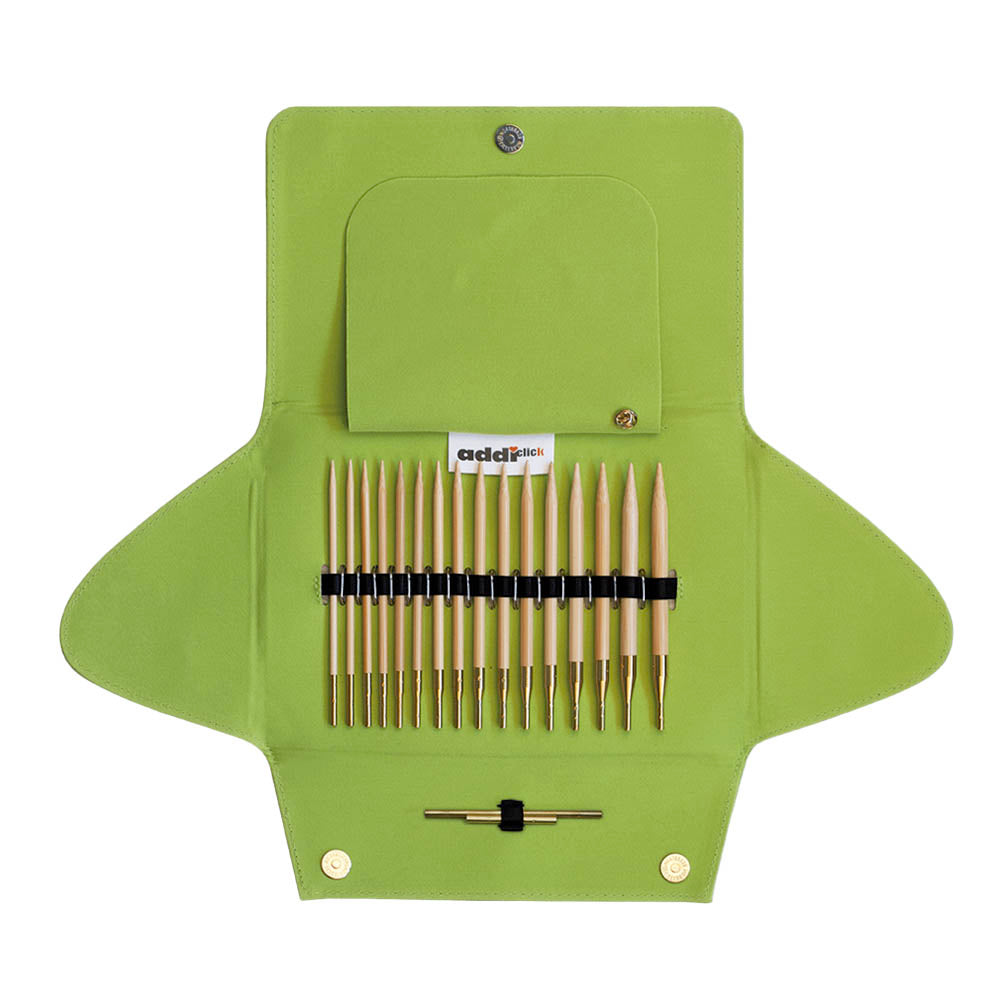 ADDI Klick Natur Rundnadelset Bambus
