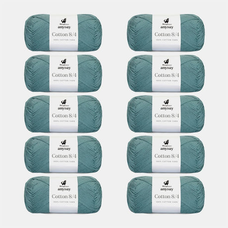 ANYDAY Cotton 8/4 10-pak