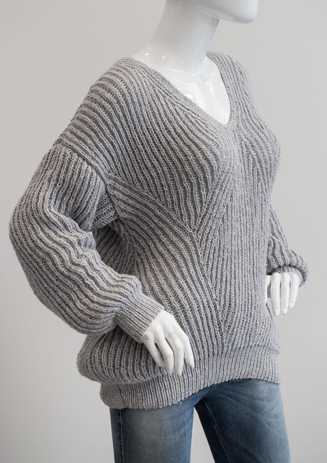 Patentstrikket sweater