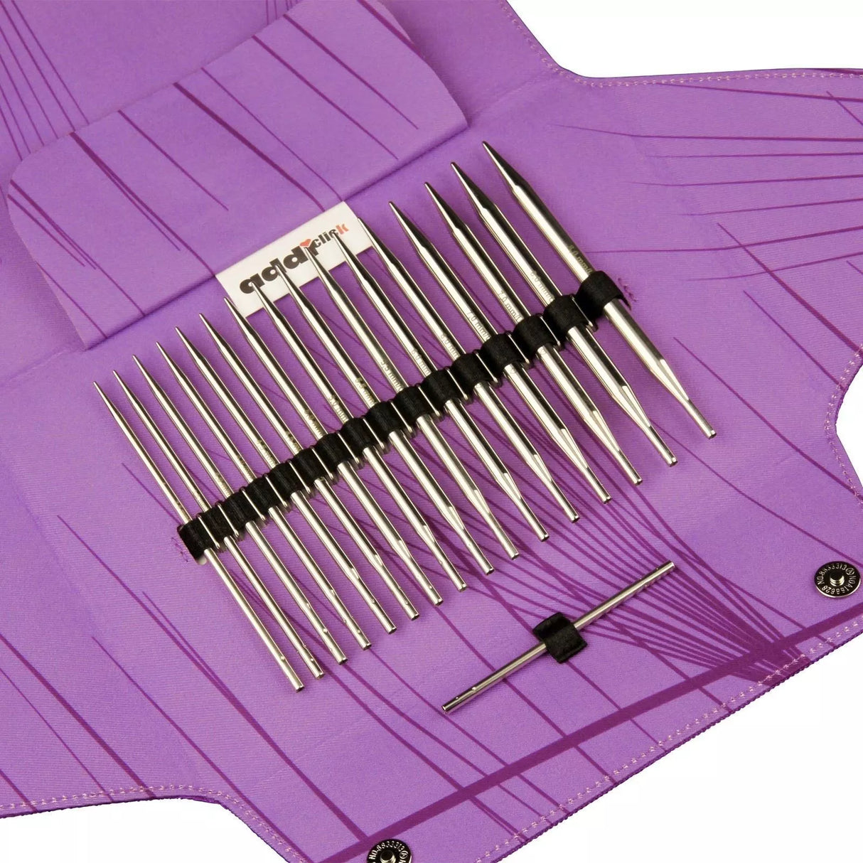ADDI Click Lace Austauschbares Rundstricknadelset 3,50-8,00mm Lang