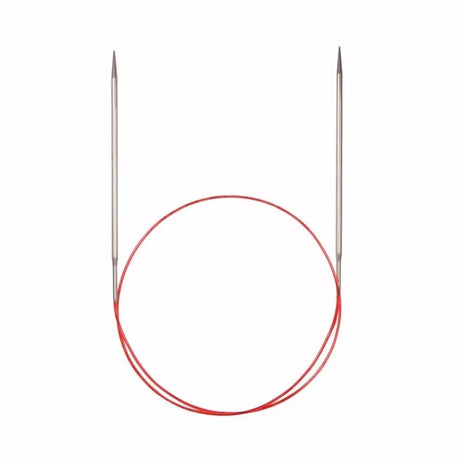 ADDI Premium Spitze Silber Rundstricknadel 2,50-8,00mm 100cm