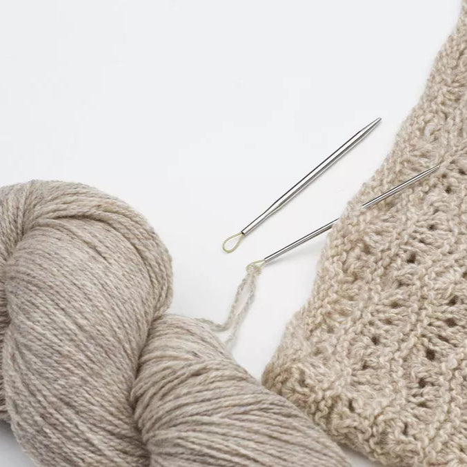 ADDI Loop Woll Nähnadeln 2 Stk Metall