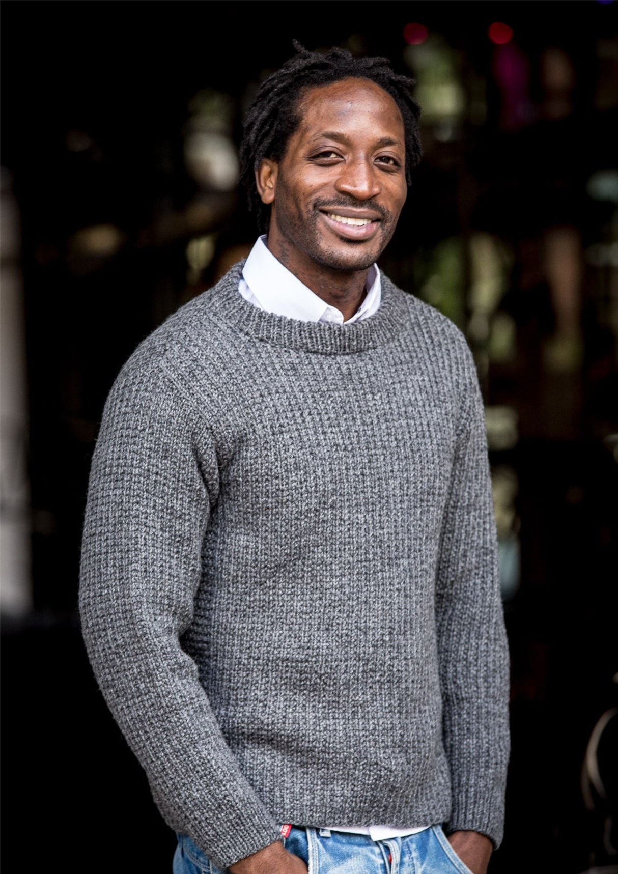 Klassischer Pullover
