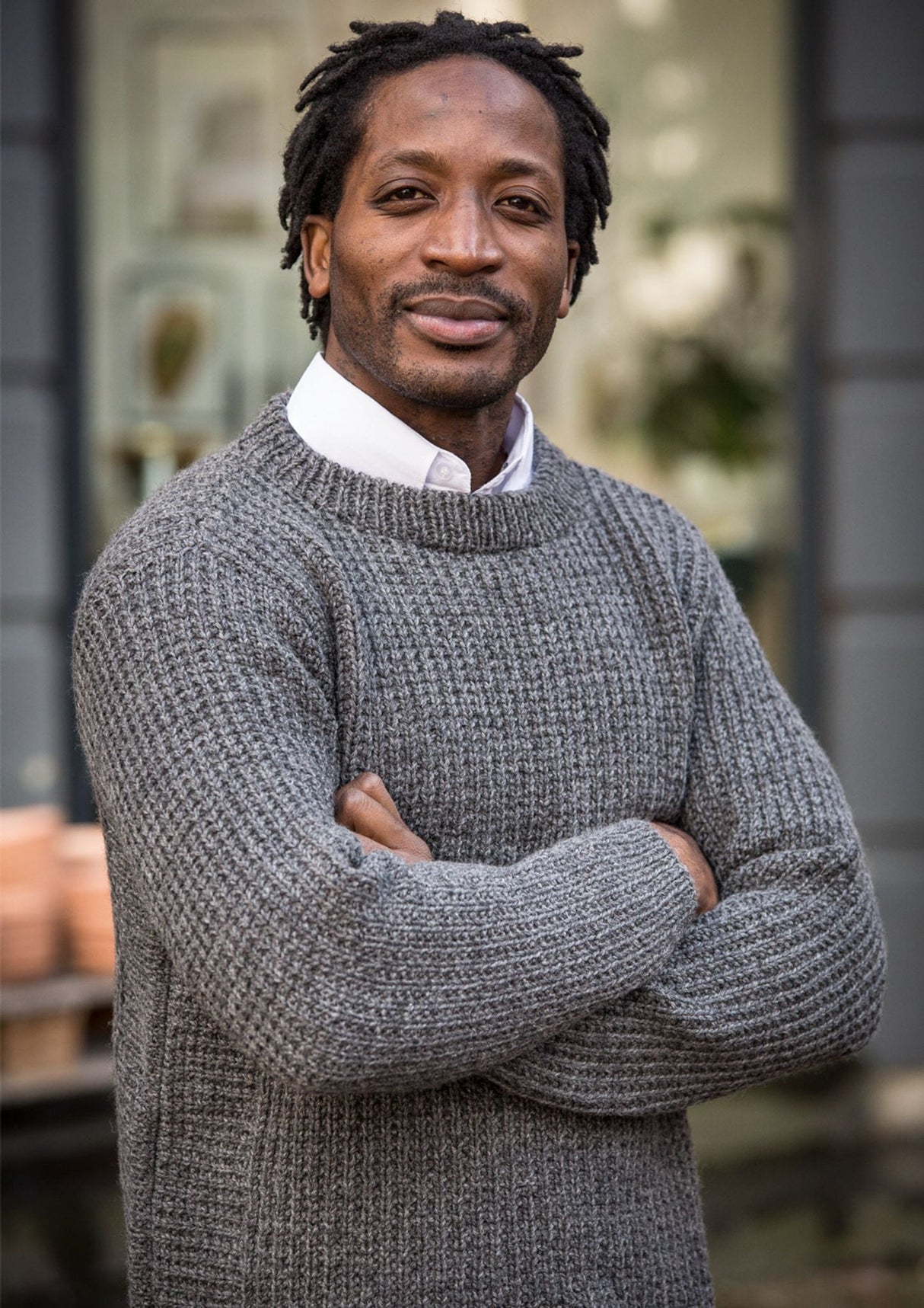 Klassischer Pullover