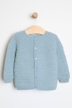 Cardigan für Babyset – Easy Care Style Anleitung
