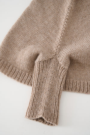 Poncho mit Ärmeln Anleitung