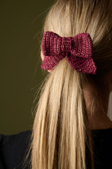 Gehäkelte Schleife - Shiny Style Weihnachten