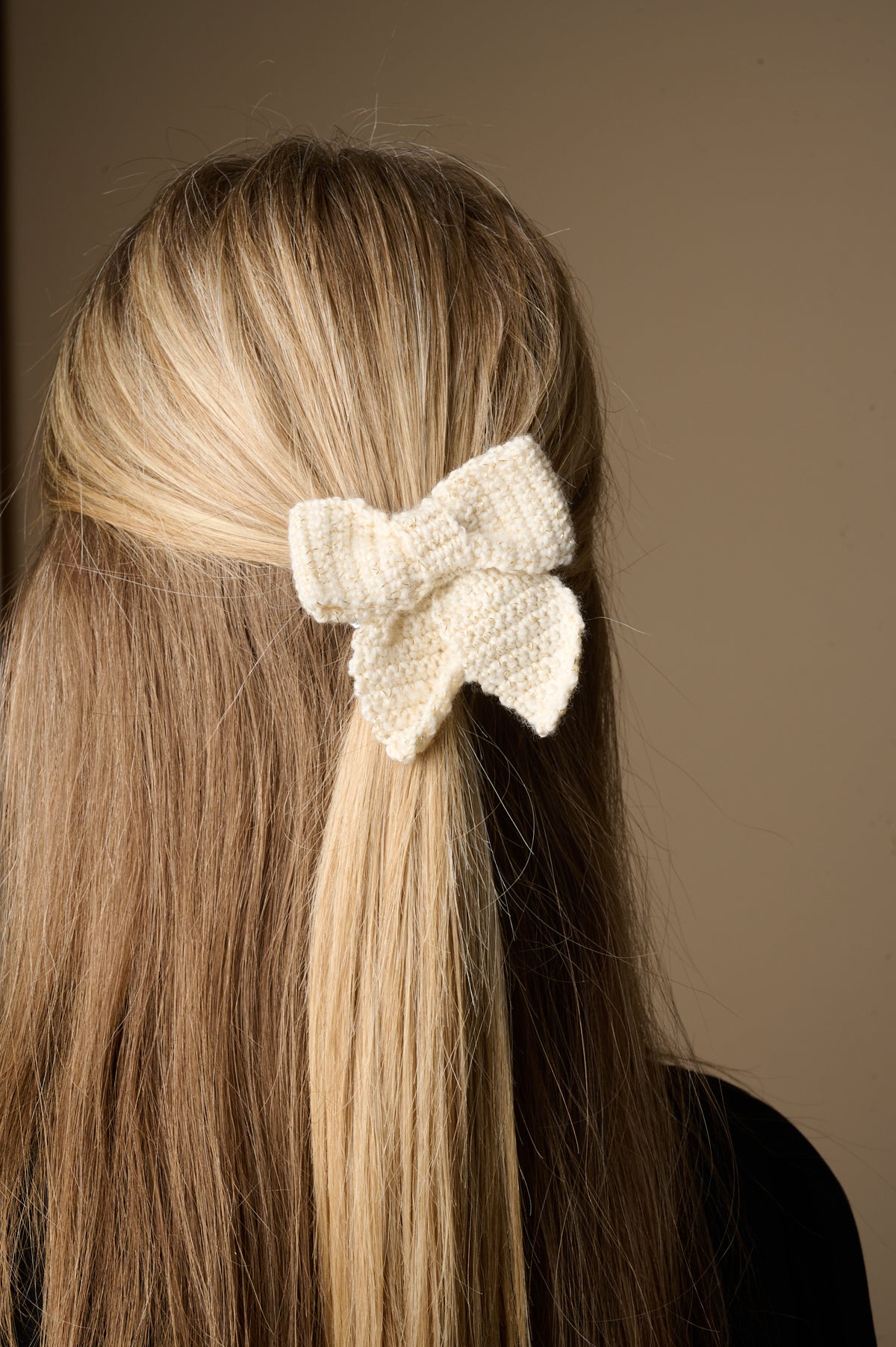 Gehäkelte Schleife - Shiny Style Weihnachten