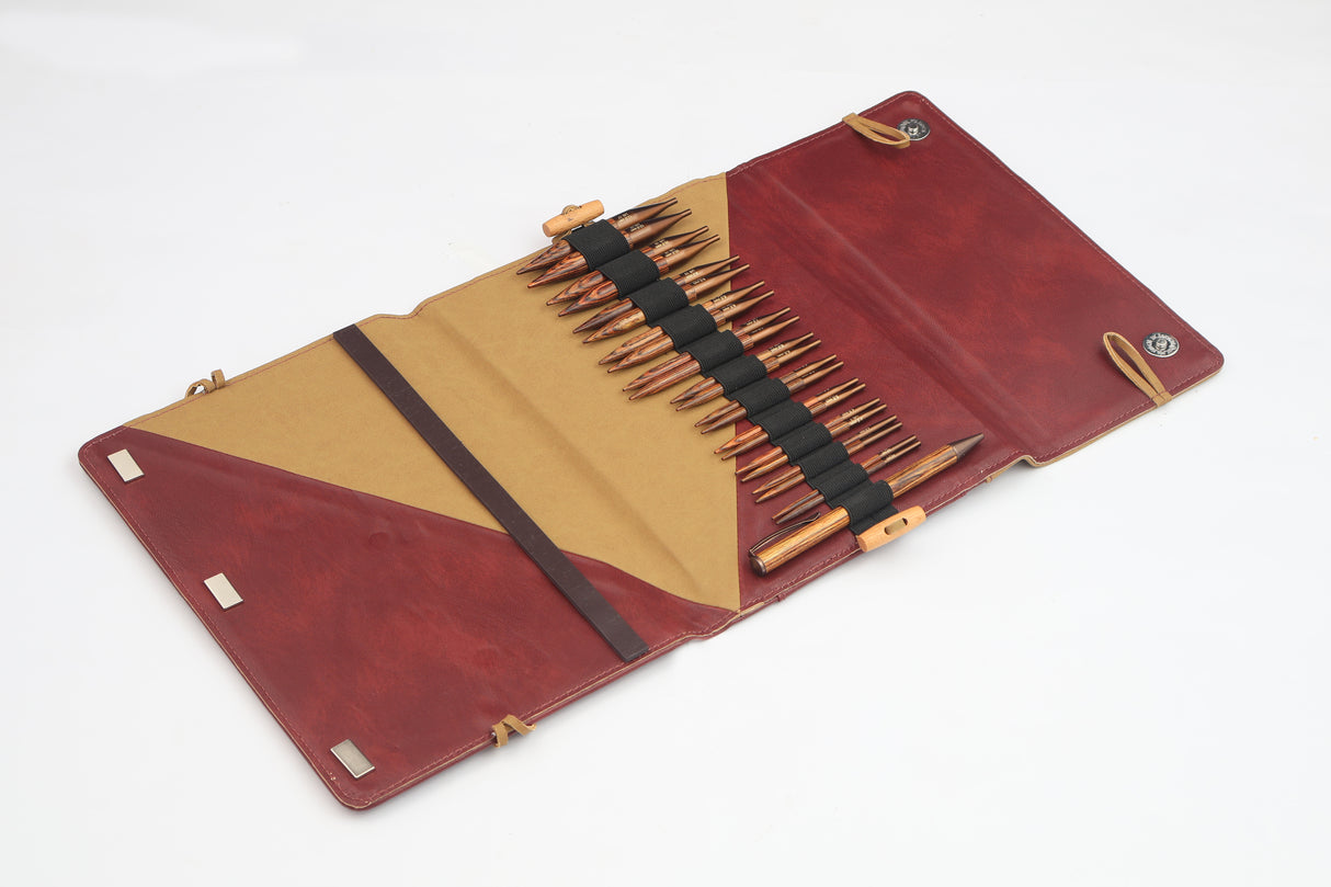 Ginger Austauschbares Rundstricknadel-Set 3,50–12,00 mm Kurz