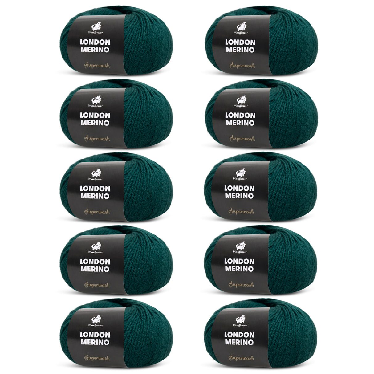 London Merino 2. Sortierung, 10er-Pack