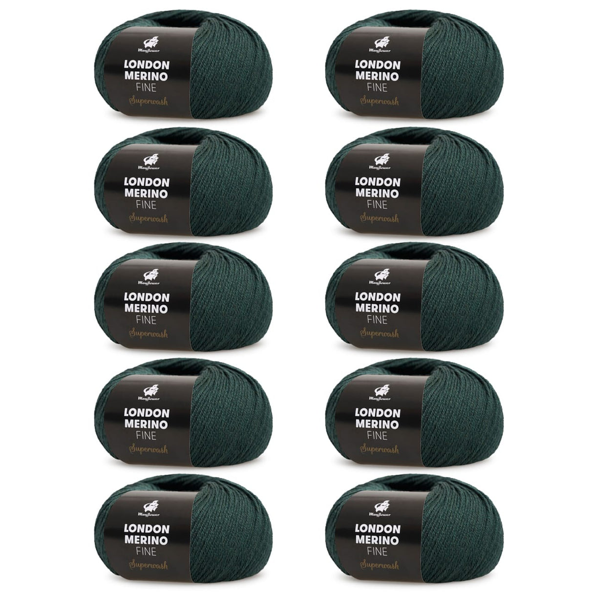 London Merino Fine 2. Sortierung 10er-Pack