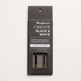 Mayflower Create Black & White austauschbare Nadeln ohne Seil
