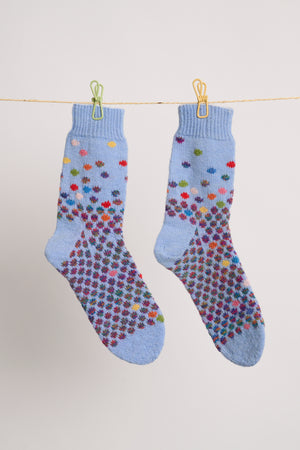 FRS6 Fröhliche Konfetti-Socken Opskrift