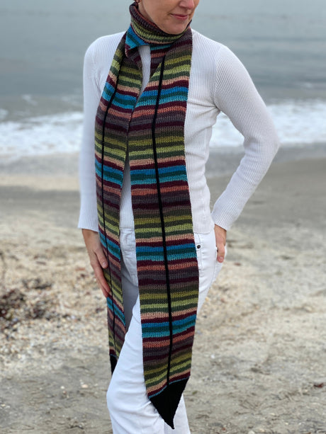 FR112 - Tørklæde med rullekrave