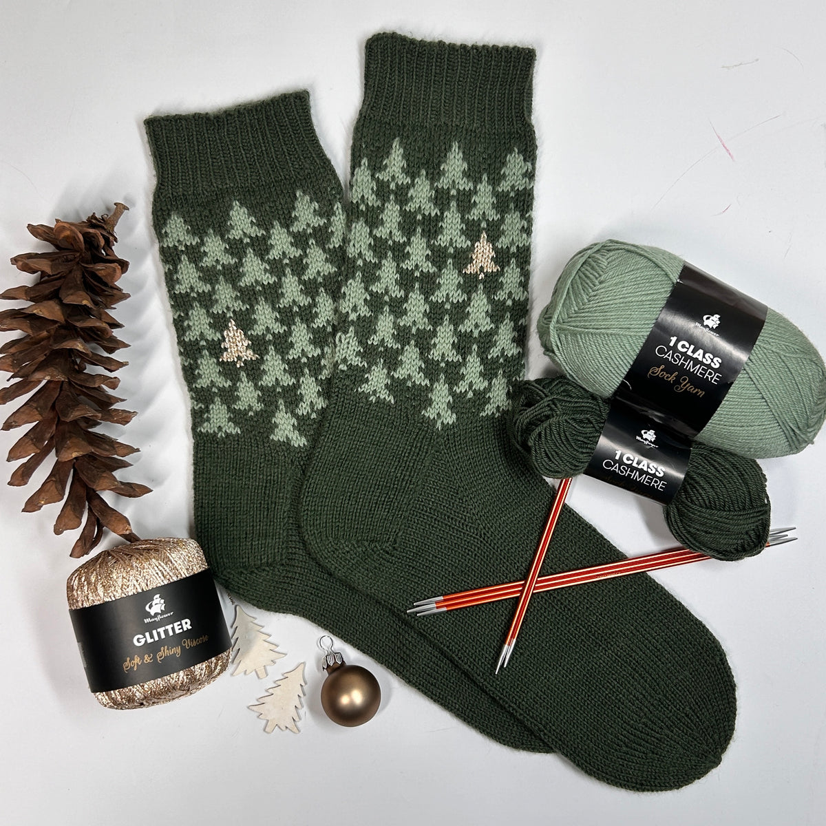 FRS11 Stricksocken 'O Tannenbaum'