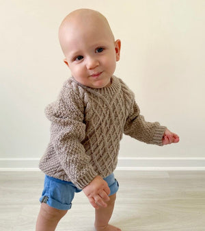 Swirl Pullover Junior Anleitung