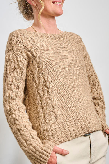 Hasmark Pullover - Merino Seiden Stil 