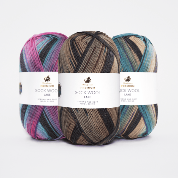 PREMIUM Sock Wool Lake