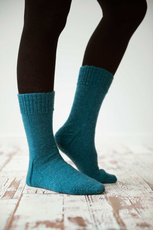 Einfache Socken aus 1. Class Anleitung
