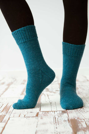 Einfache Socken aus 1. Class Anleitung