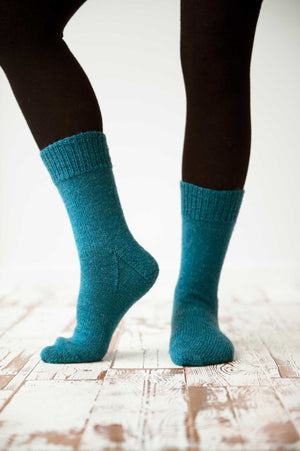 Einfache Socken aus 1. Class Anleitung